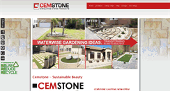 Desktop Screenshot of cemstone.co.za