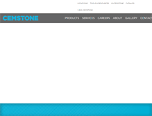 Tablet Screenshot of cemstone.com